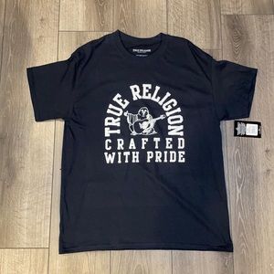 True Religion Black Men’s Tee Large